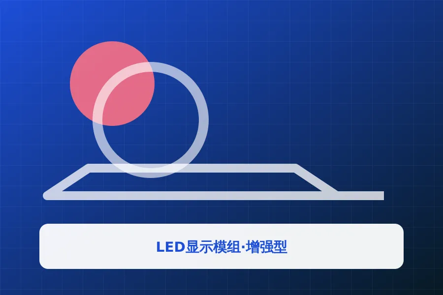 LED显示模组·增强型应用示意图